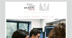 Desktop Screenshot of jacksonhealthlaw.com